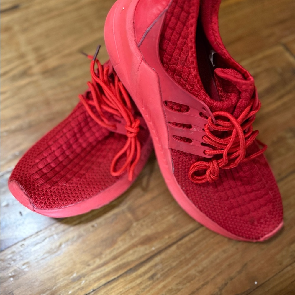 Red Women's Athletic Shoes